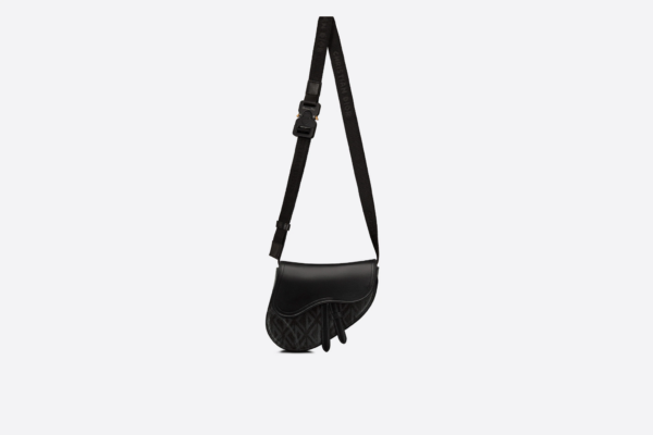 Tui Dior Mini Saddle Bag 'Black CD Diamond' 1ADPO022CDP-H43E