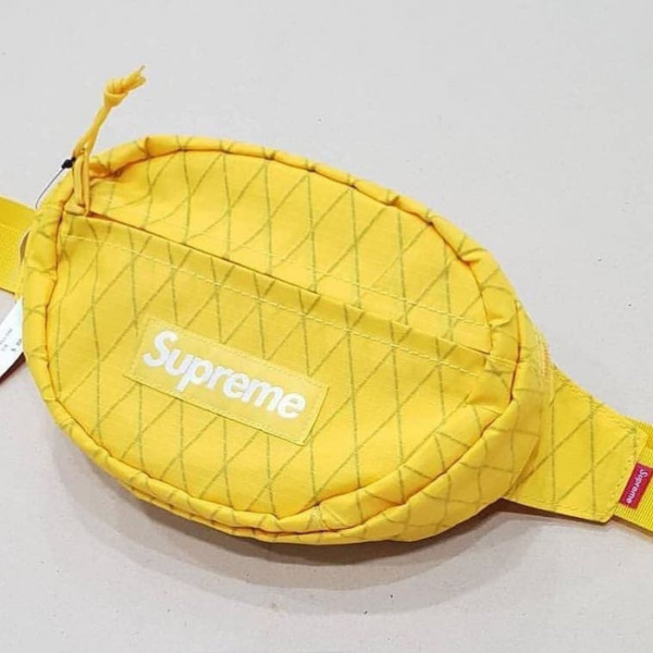 Túi Supreme Waist Bag FW18 Yellow SP-WBFW18YW - Ảnh 4