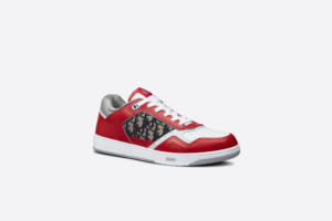 Giay Dior B27 Low 'Red Gray Dior' 3SN272ZIR-H360