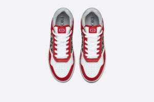 Giay Dior B27 Low 'Red Gray Dior' 3SN272ZIR-H360