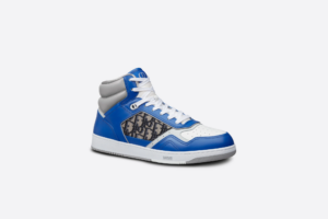 Giay Dior B27 High 'Blue Grey Dior' 3SH133ZIR-H560