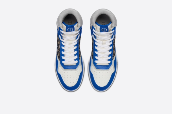 Giay Dior B27 High 'Blue Grey Dior' 3SH133ZIR-H560