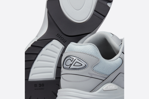 Giay Dior B30 Sneaker 'Dior Gray Mesh' 3SN279ZRD-H868