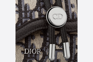 Vi Dior Saddle Card Holder 'Beige Black Dior' 2ADBC295YKY-H27E