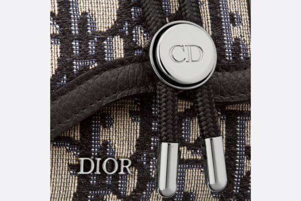 Vi Dior Saddle Card Holder 'Beige Black Dior' 2ADBC295YKY-H27E
