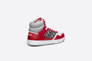 Giay Dior B27 High 'Red Gray Dior' 3SH133ZIR-H360