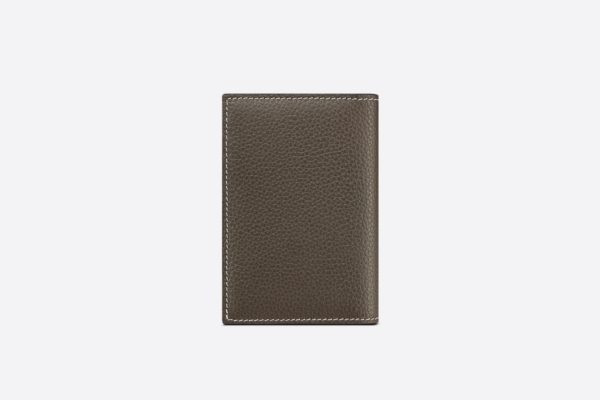 Vi Dior BI-Fold Card Holder 'Ebony CD Icon' 2ESCH138CDI-H45E
