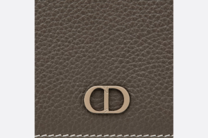Vi Dior BI-Fold Card Holder 'Ebony CD Icon' 2ESCH138CDI-H45E