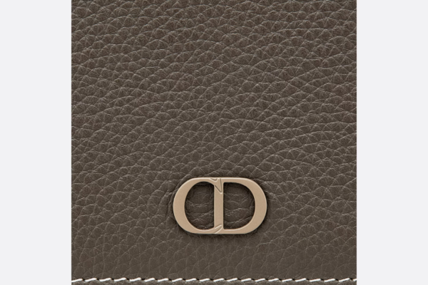 Vi Dior BI-Fold Card Holder 'Ebony CD Icon' 2ESCH138CDI-H45E
