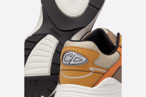 Giay Dior B30 Sneaker 'Cream Orange Mesh' 3SN279ZRB-H162
