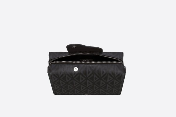 Tui Dior Lingot Pouch 'Black CD Diamond' 1ADPO026CDP-H43E