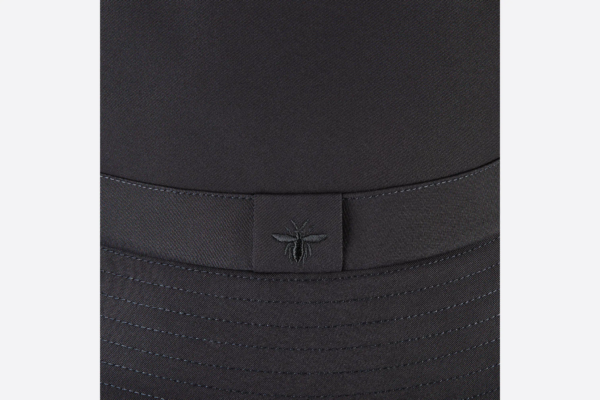 Mu Dior Country Hat 'Black Cotton' 24HAT959A130-C900