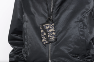 Vi Dior Saddle Card Holder 'Beige Black Dior' 2ADBC295YKY-H27E