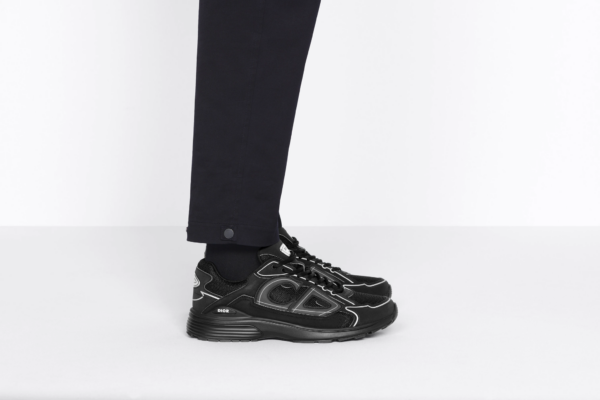 Giay Dior B30 Sneaker 'Black Mesh' 3SN279ZRF-H900