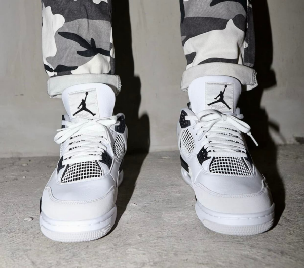 Giày Nike Air Jordan 4 Retro 'Military Black' DH6927-111 - Ảnh 5