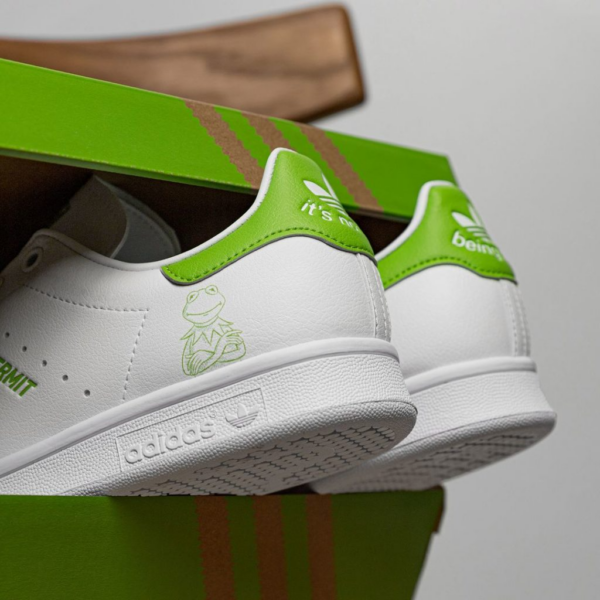 Giày Adidas The Muppets x Stan Smith 'Kermit The Frog' FX5550 - Ảnh 4