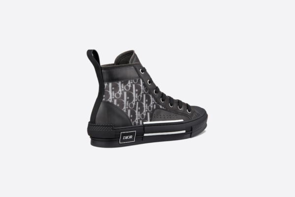 Giay Dior B23 High 'Black Calfskin Dior' 3SH118YJP-H960
