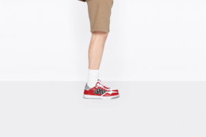 Giay Dior B27 Low 'Red Gray Dior' 3SN272ZIR-H360