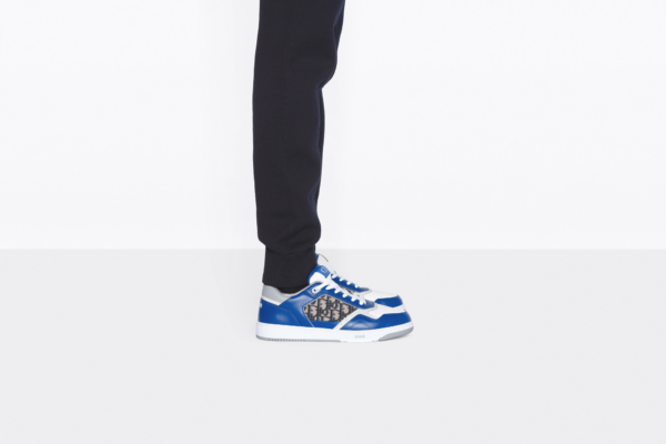 Giay Dior B27 Low 'Blue Grey Dior' 3SN272ZIR-H560