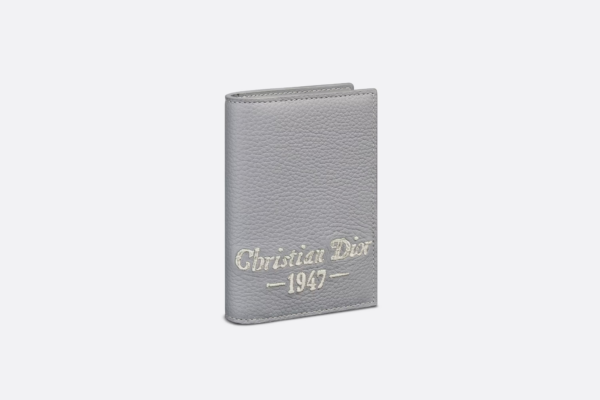 Ví Dior BI-Fold Card Holder 'Grey CD 1947' 2ESCH138NFS-H62Q - Ảnh 2