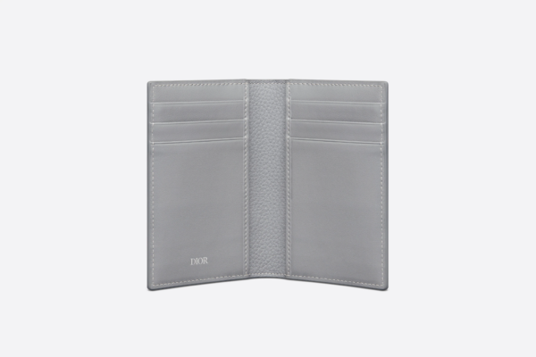 Ví Dior BI-Fold Card Holder 'Grey CD 1947' 2ESCH138NFS-H62Q - Ảnh 3