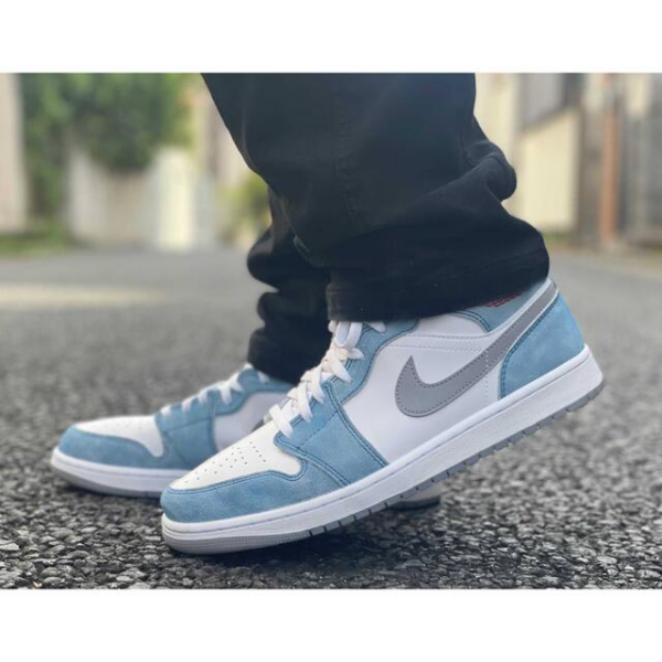 Giày Nike Air Jordan 1 Mid SE 'French Blue' DR6235-401 - Ảnh 2