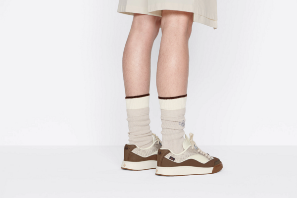 Giày Dior B713 x Travis Scott 'Beige Brown' 3SN281ZNX-H761 - Ảnh 2
