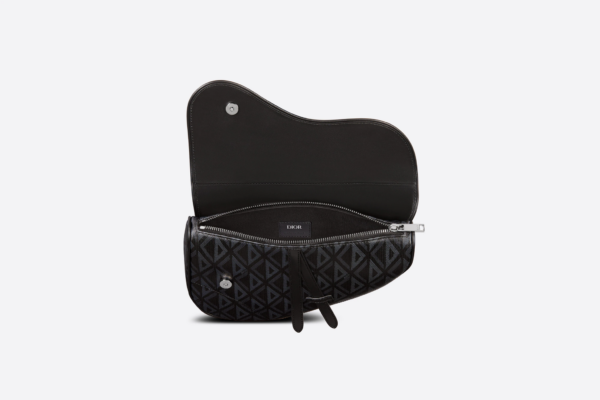 Túi Dior Saddle Bag 'Black CD Diamond Canvas' 1ADPO093CDP-H43E - Ảnh 3