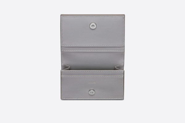 Vi Dior Business Card Holder 'Grey CD Diamond' 2ESCH136DCO-H42E