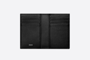 Vi Dior BI-Fold Card Holder 'Black CD Diamond' 2ESCH138DCO-H43E