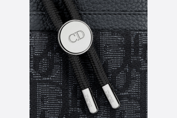 Vi Dior D-Touch Vertical Card Holder 'Black Dior' 2ESCH151YKY-H03E