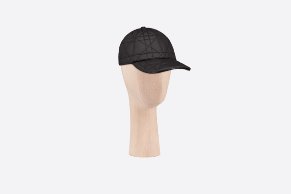 Mu Dior D-Player Cannage Cap 'Black Quilted' 25PCA922A153-C900