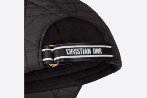 Mu Dior D-Player Cannage Cap 'Black Quilted' 25PCA922A153-C900