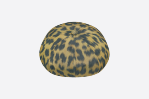 Mu Dior Beret 'Multicolor Taffeta Leopard Print' 243C900A5646-C289