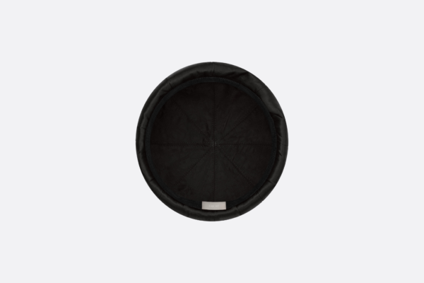 Mu Dior Beret 'Black Silk Satin' 243C900C4230-C900