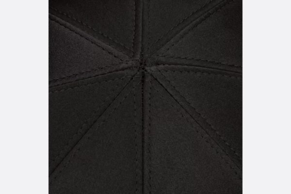 Mu Dior Beret 'Black Silk Satin' 243C900C4230-C900