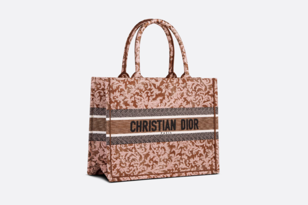 Tui Dior Book Tote Medium 'Metallic Pink' M1296ZRWI-M79E