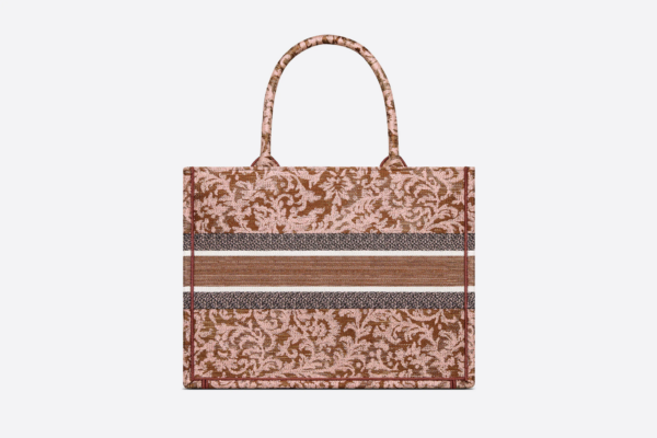 Tui Dior Book Tote Medium 'Metallic Pink' M1296ZRWI-M79E