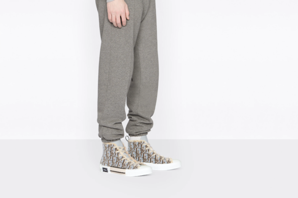 Giay Dior B23 High-Top 'Greige Dior Tapestry' 3SH129ZGT-H861