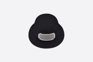 Mu Dior Couture Bucket Hat 'Black Canvas' 243C907E4511-C988
