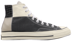 Giày Converse Chuck 70 Hi Quad Ripstop 'Black' 166316C