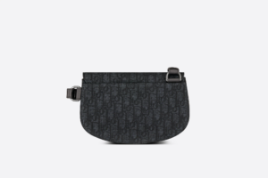 Tui Dior Saddle Pouch 'Black Dior' 1ADPO044YKY-H00N