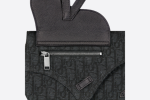 Tui Dior Saddle Pouch 'Black Dior' 1ADPO044YKY-H00N