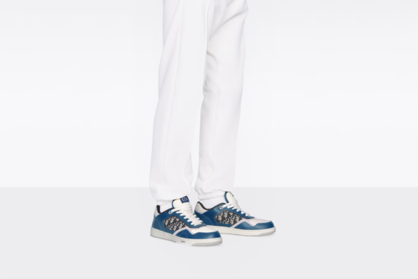 Giay Dior B27 Low 'Blue Cream Dior' 3SN272ZIR-H568