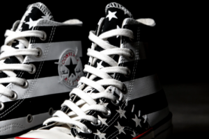 Giay Converse Chuck 70 Archive Restuctured Stripes 'Black White' 166425C