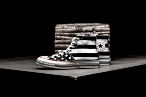 Giay Converse Chuck 70 Archive Restuctured Stripes 'Black White' 166425C