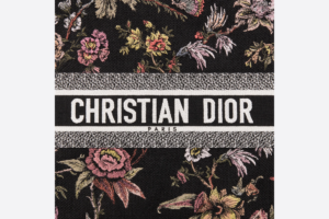 Tui Dior Large Book Tote 'Black Multicolor Jardin Botanique' M1286ZRZB0-M911