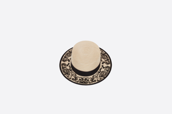Mu Dior Odeo Small Brim Hat 'Natural Straw' 31ORN966X185-C160