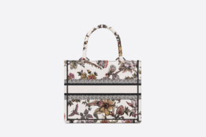 Tui Dior Book Tote Small 'White Multicolor Botanique' M1265ZRZB-M884