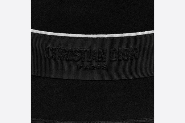 Mu Dior Odeo Small Brim Hat 'Black Felt' 31SEV966G891-C900